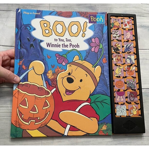 Boo! to You, Too, Winnie the Pooh Play-a-Sound Book By Catherine McCafferty - Picture 1 of 6
